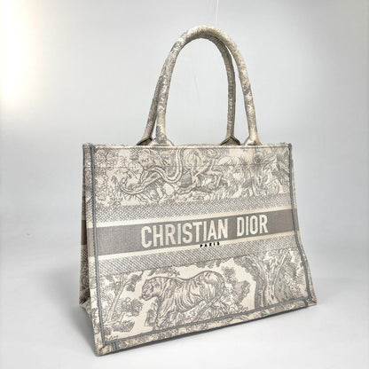 Dior Super Book Tote Bag Medium Toile de Jouy — view 3