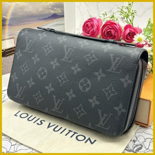 Louis Vuitton Monogram Eclipse Zippy XL Wallet