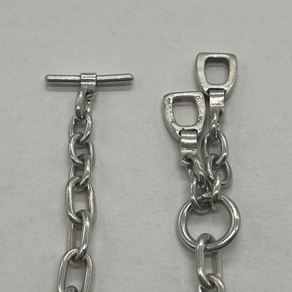 Gucci Oba Roulis Chain Necklace Horsebit — view 4