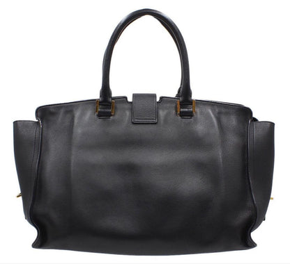 Saint Laurent Cabas Tote Leather Handbag — view 2