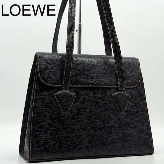 Loewe Vintage Leather Tote Barcelona Shoulder Bag