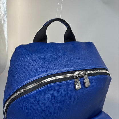 Louis Vuitton Blue Taiga Cobalt Backpack Sac M33453
