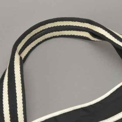 Gucci Crest Tote Bag Nylon Black White — view 5