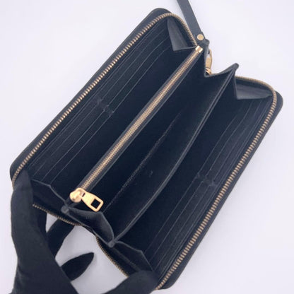 Louis Vuitton Monogram Empreinte Zippy Wallet Noir — view 3