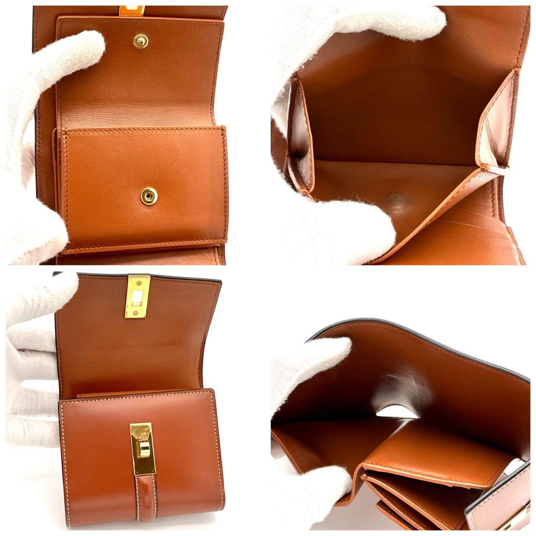 Celine Wallet Small Refold 16 Brown — view 5