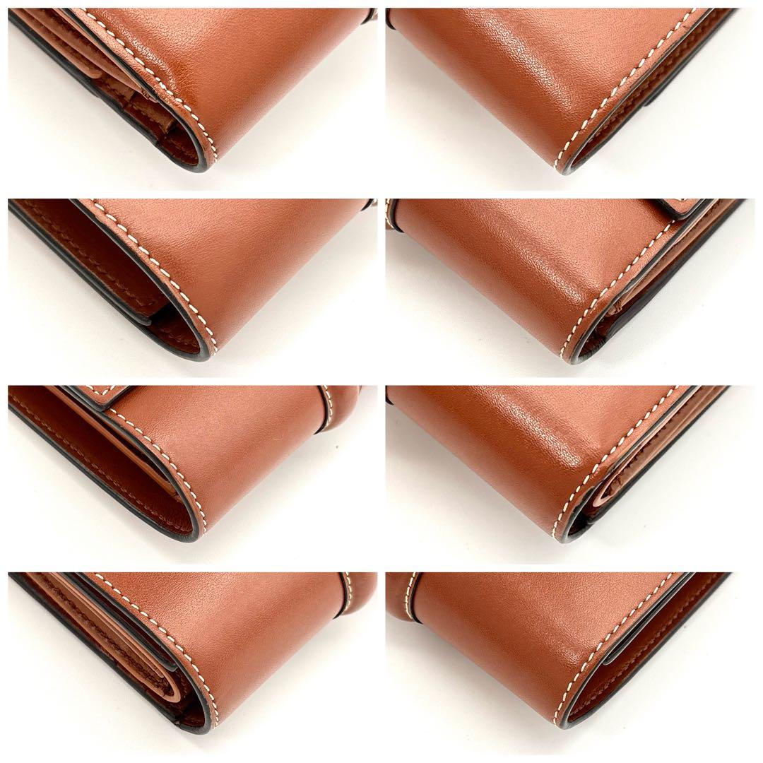 Celine Wallet Small Refold 16 Brown — view 7