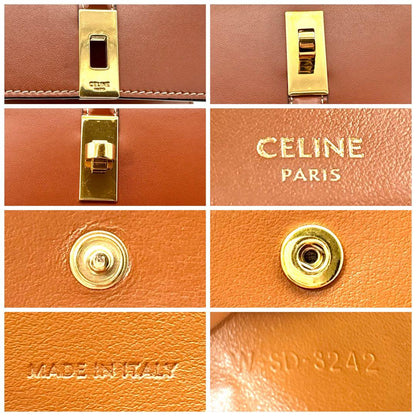 Celine Wallet Small Refold 16 Brown — view 8