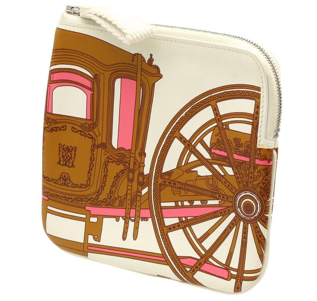 Hermes Carré Pocket Berlinne Carriage Riding Pouch