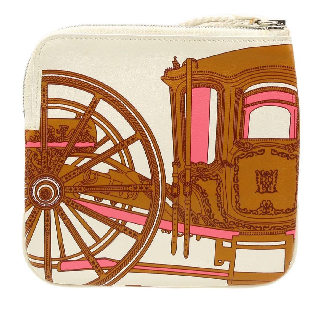 Hermes Carré Pocket Berlinne Carriage Riding Pouch