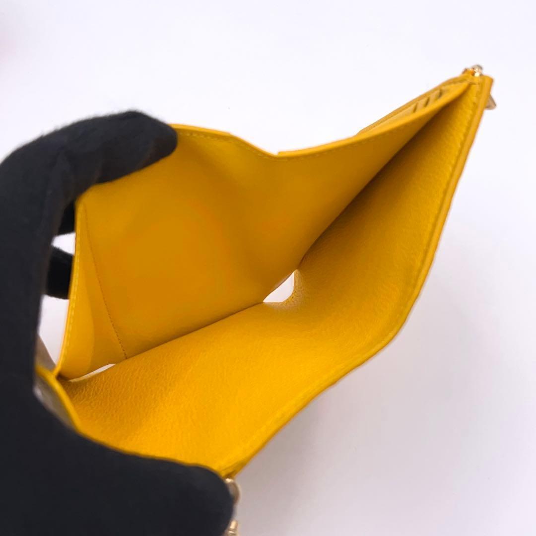 Louis Vuitton Empreinte Victorine Trifold Wallet Yellow — view 4