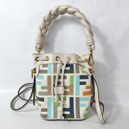 Fendi Montresor Zucca Pattern 2-Way Bucket Bag