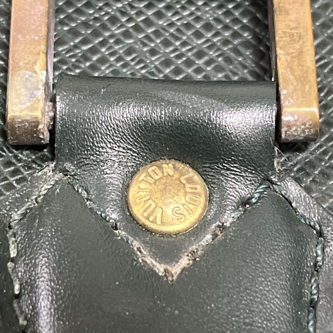 Louis Vuitton Erlangga Boston Bag Ampoche Taiga Epi Cair Leather