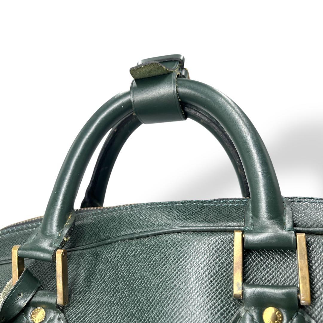 Louis Vuitton Erlangga Boston Bag Ampoche Taiga Epi Cair Leather