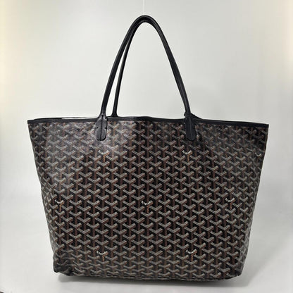 Goyard Super Saint Louis GM Tote Bag Black — view 5