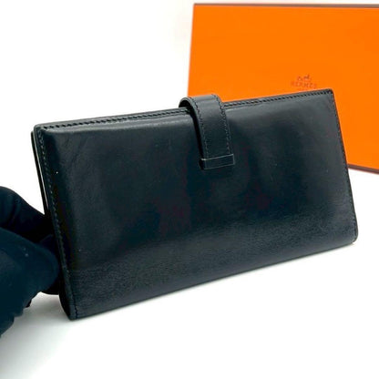 Hermes Bearn Classic Box Scarf Black