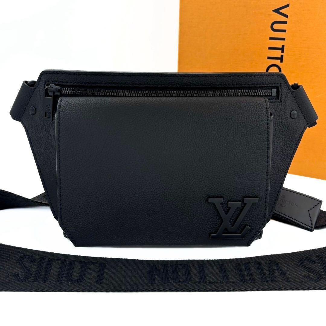 Louis Vuitton Aerogram Takeoff Sling Bag Noir