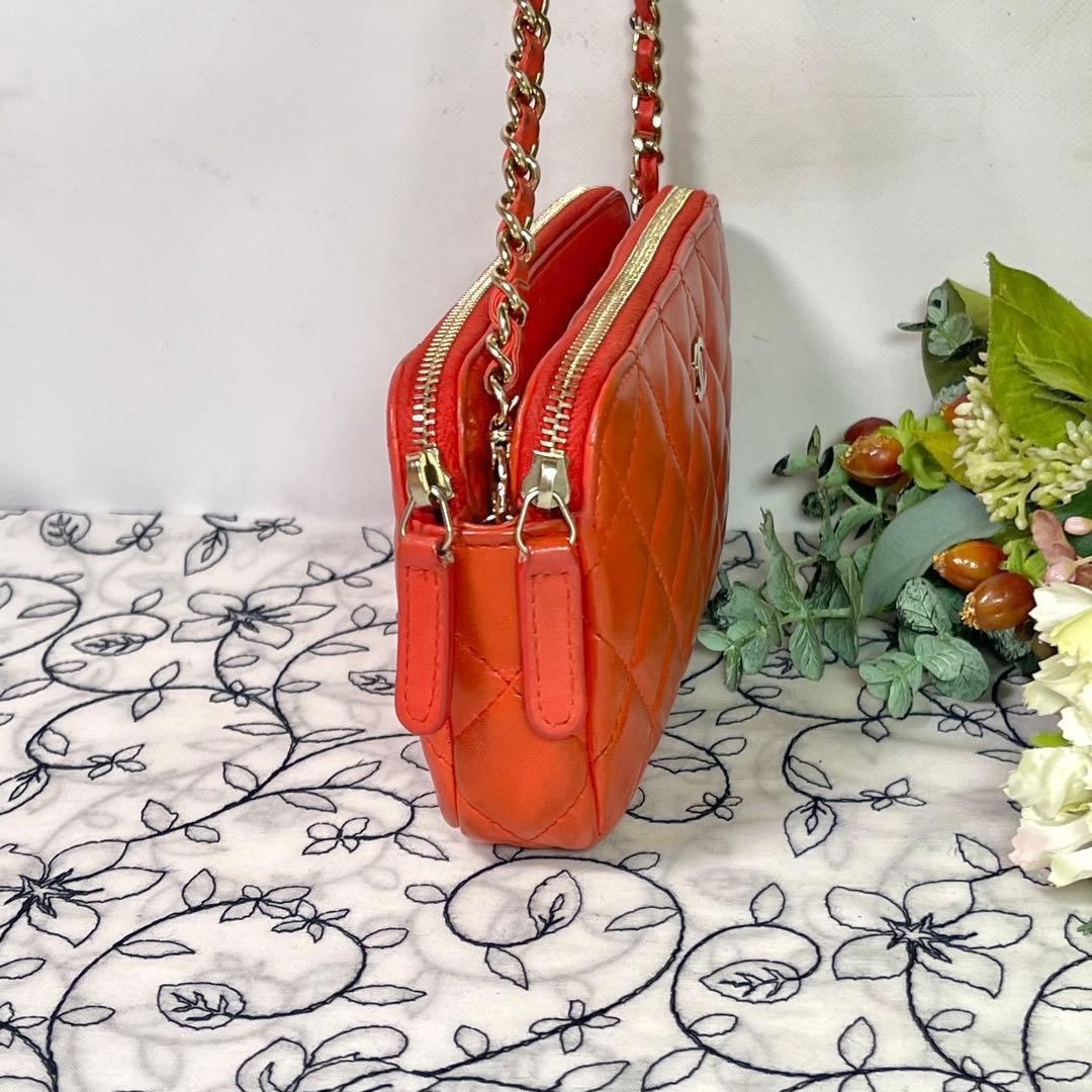 Chanel Chain Wallet Lamb Quilted — view 6
