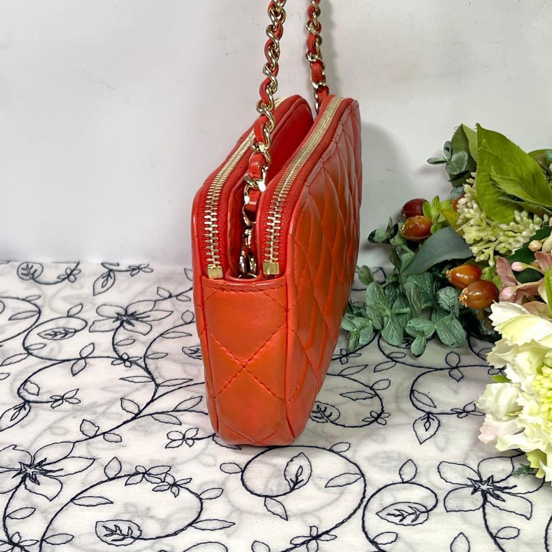 Chanel Chain Wallet Lamb Quilted — view 7