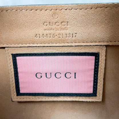 Gucci Ghost 2-Way Shoulder Bag Black