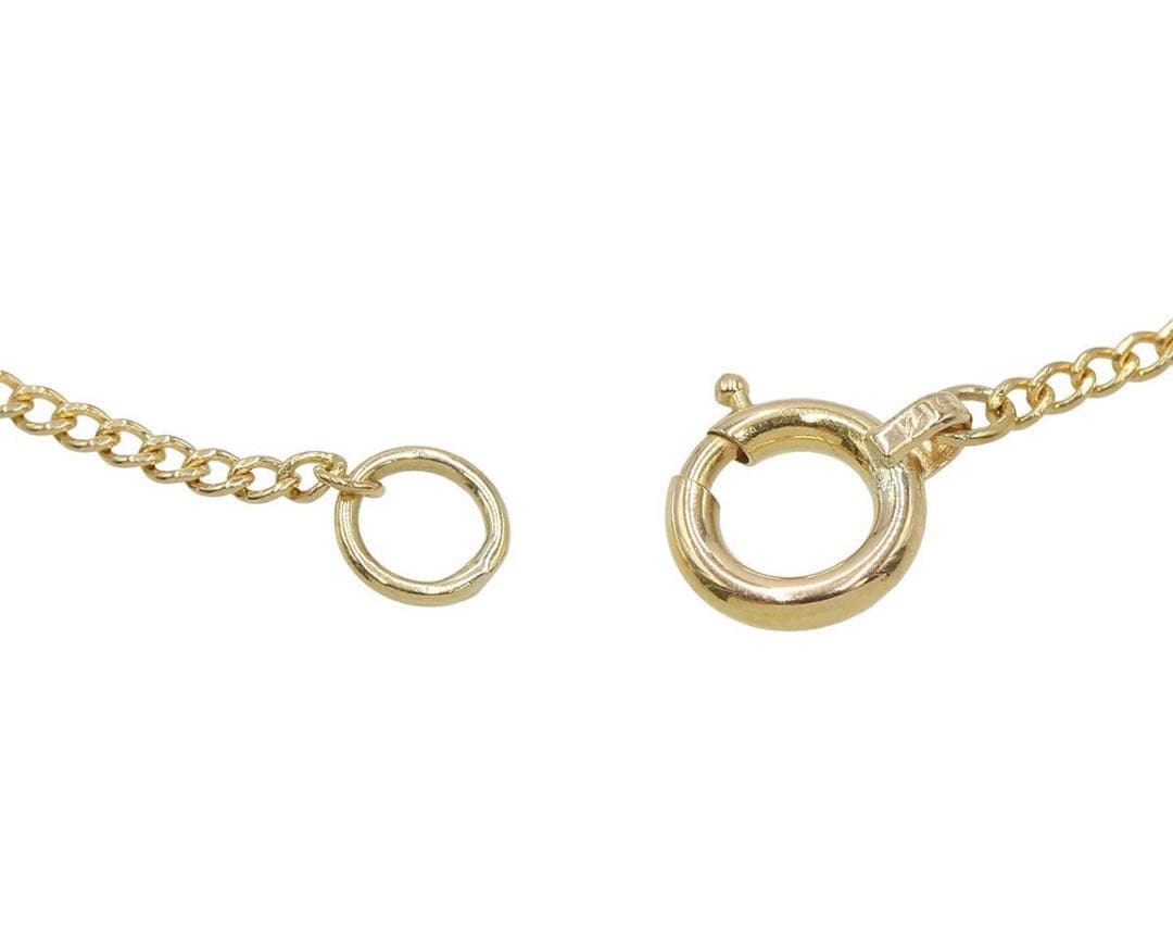 Tiffany & Co 18k Yellow Gold Diamond Leaf Necklace — view 5