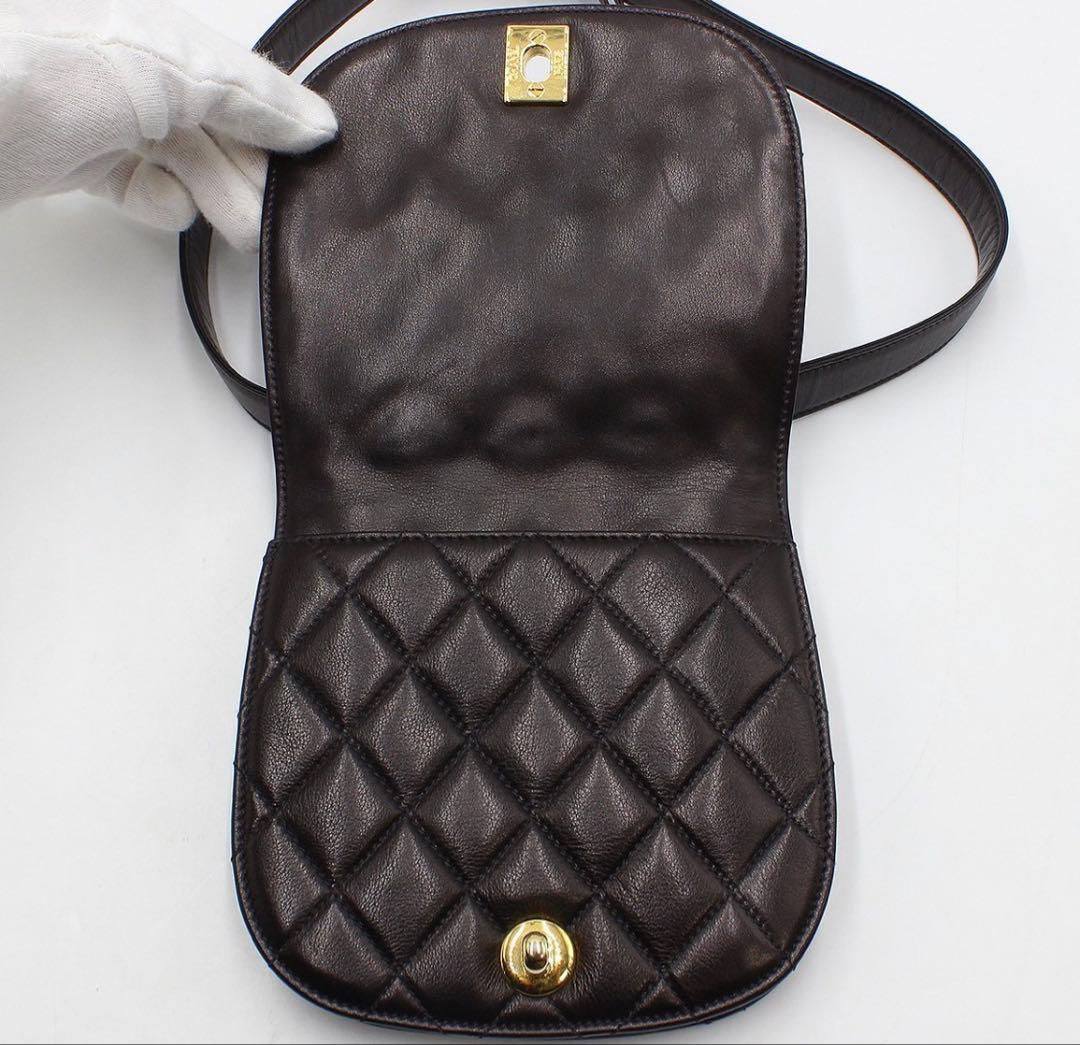 Chanel CC Logo Quilted Mini Waist Pouch