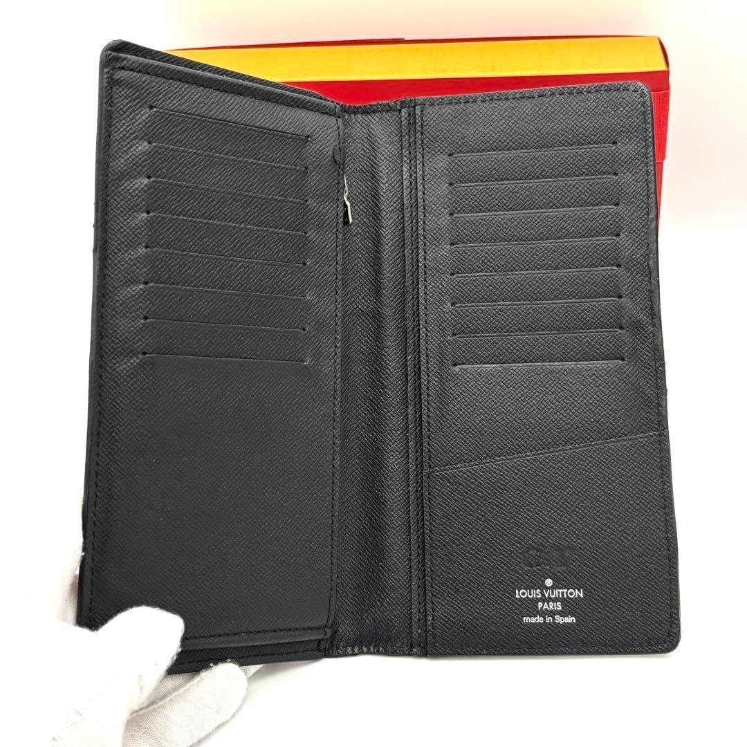 Louis Vuitton Newshape Epi Wallet Noir Black Portefeuille Brazza NM — view 3