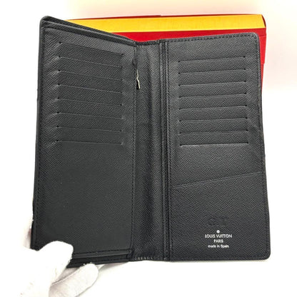 Louis Vuitton Newshape Epi Wallet Noir Black Portefeuille Brazza NM — view 3