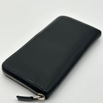Prada Saffiano Organizer Leather Zip Around Wallet — view 4
