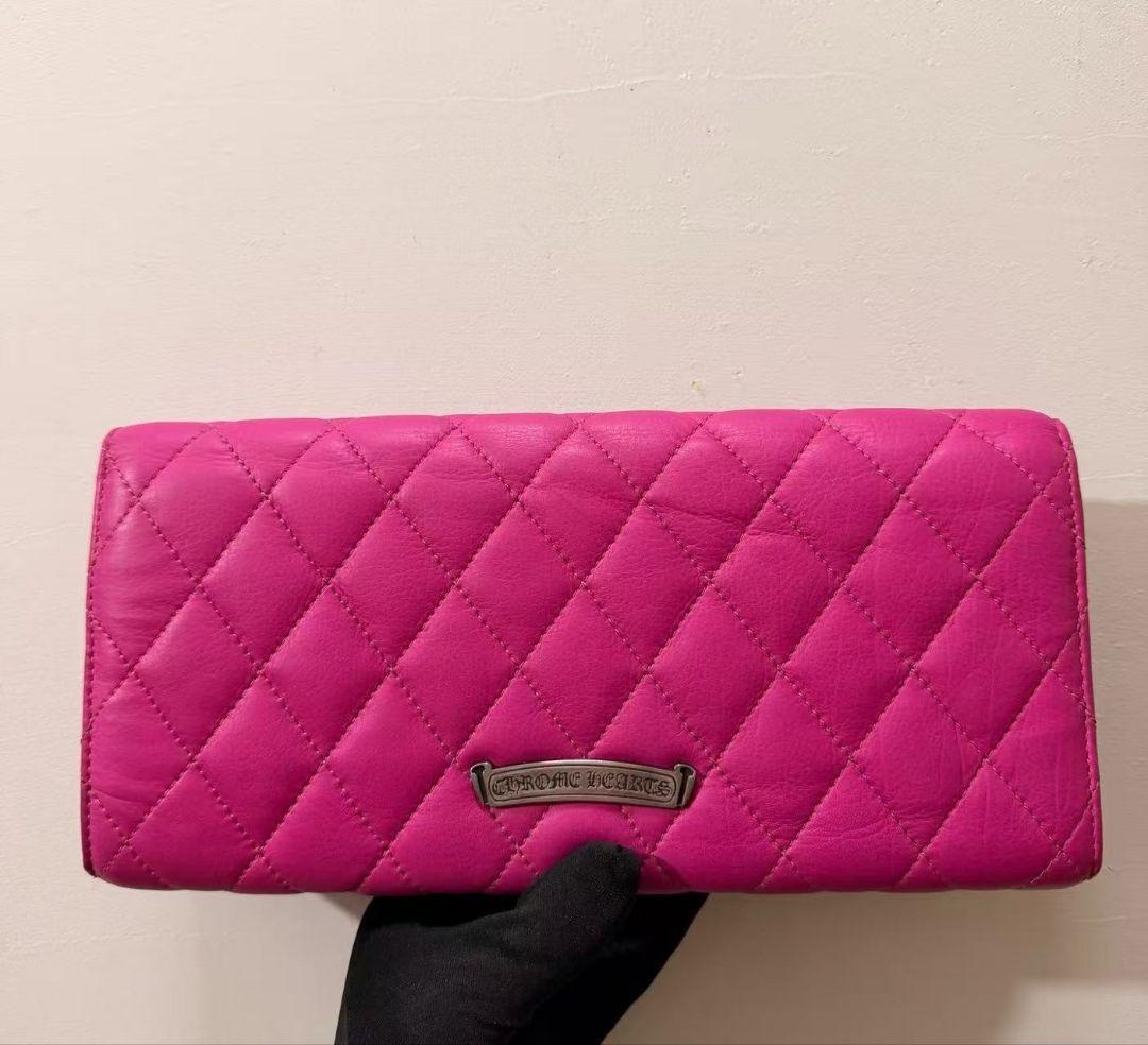 Chrome Hearts Cross Leather Clutch — view 2