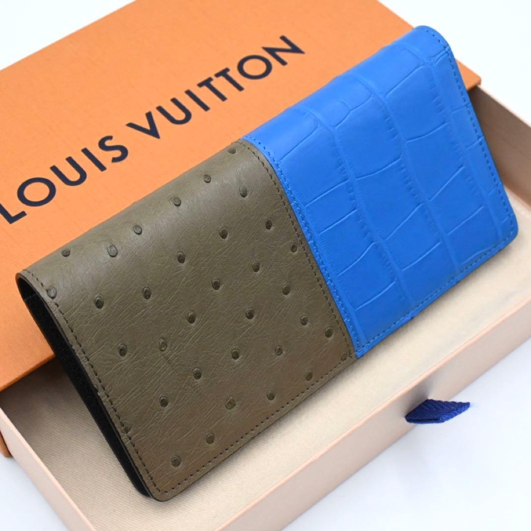 Louis Vuitton Exotic Wallet Portefeuille Brazza Multicolor — view 2