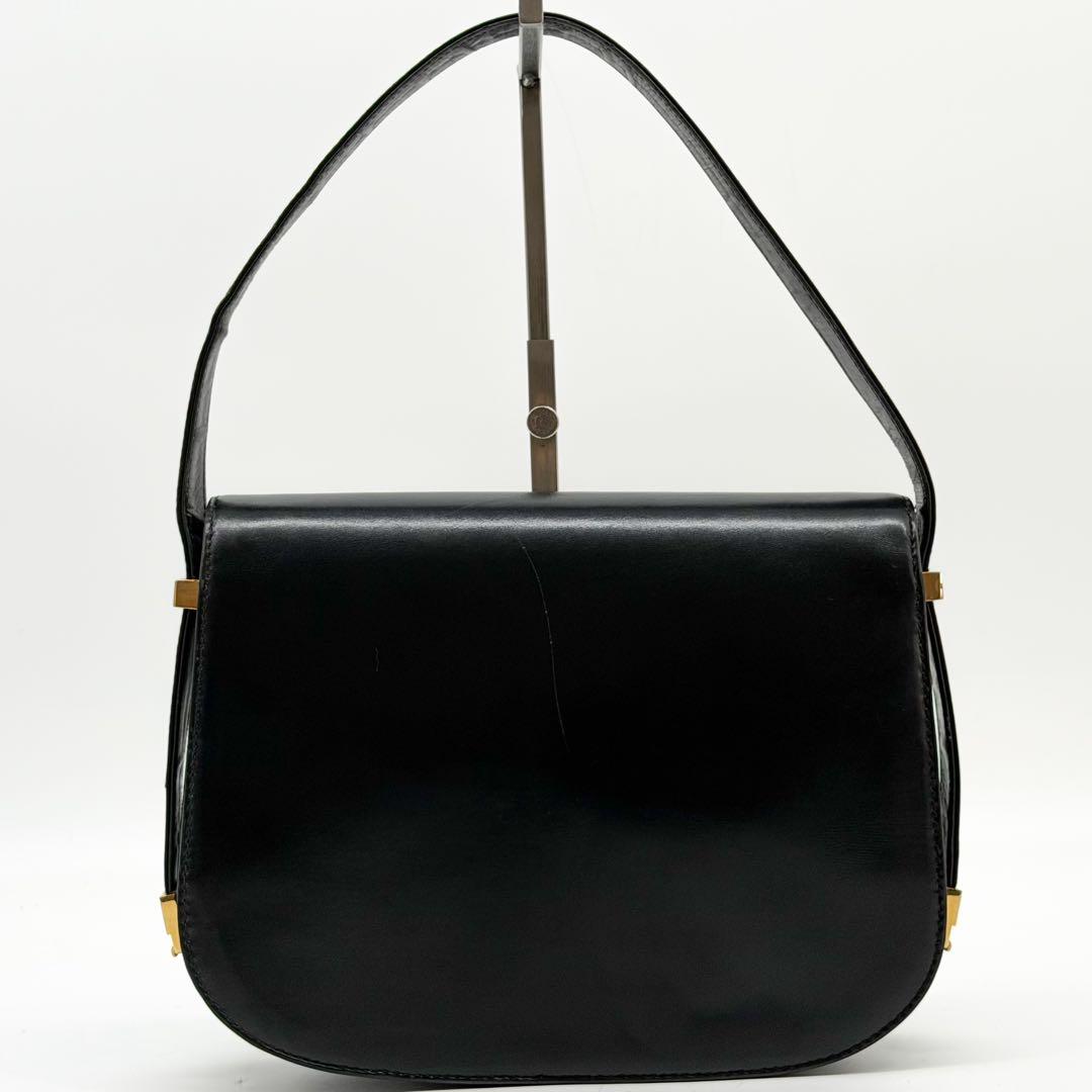 Gucci Vintage Handbag Black GG Interlocking — view 3