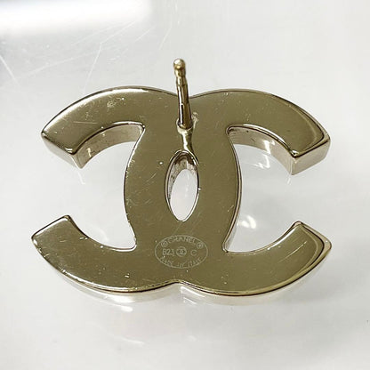 Chanel Earrings CC Logo Gold — view 5