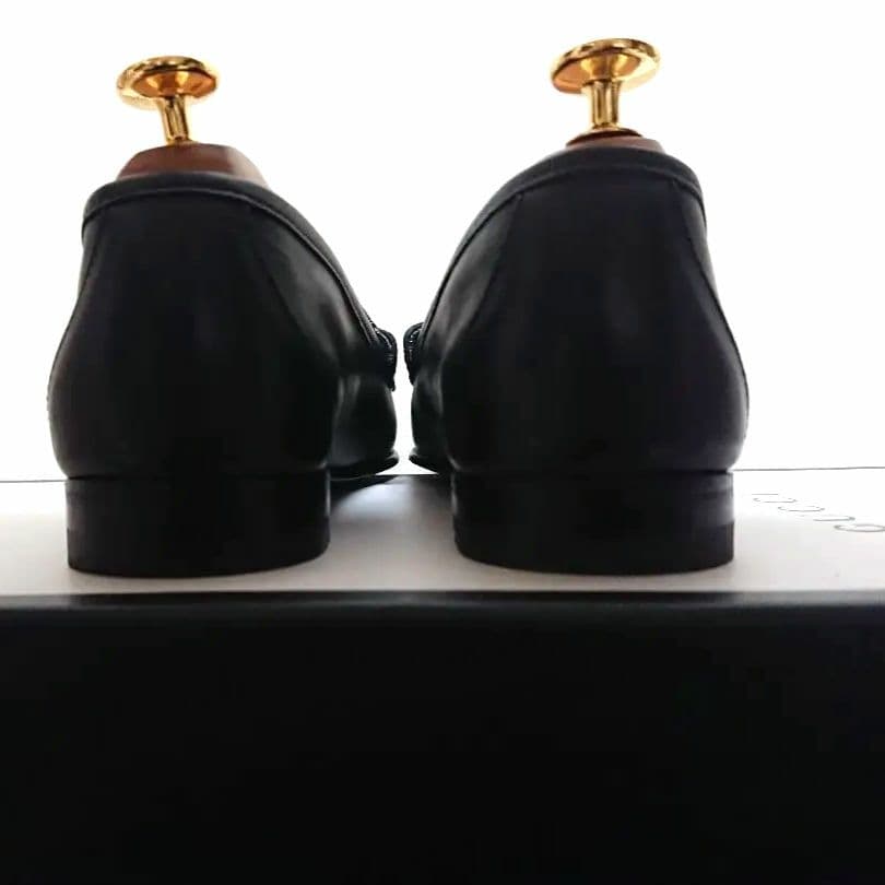 Gucci 1953 Horsebit Loafers Black Gold 37