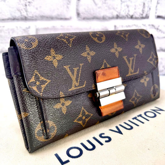 Louis Vuitton Monogram Portefeuille Elysee Purple Wallet
