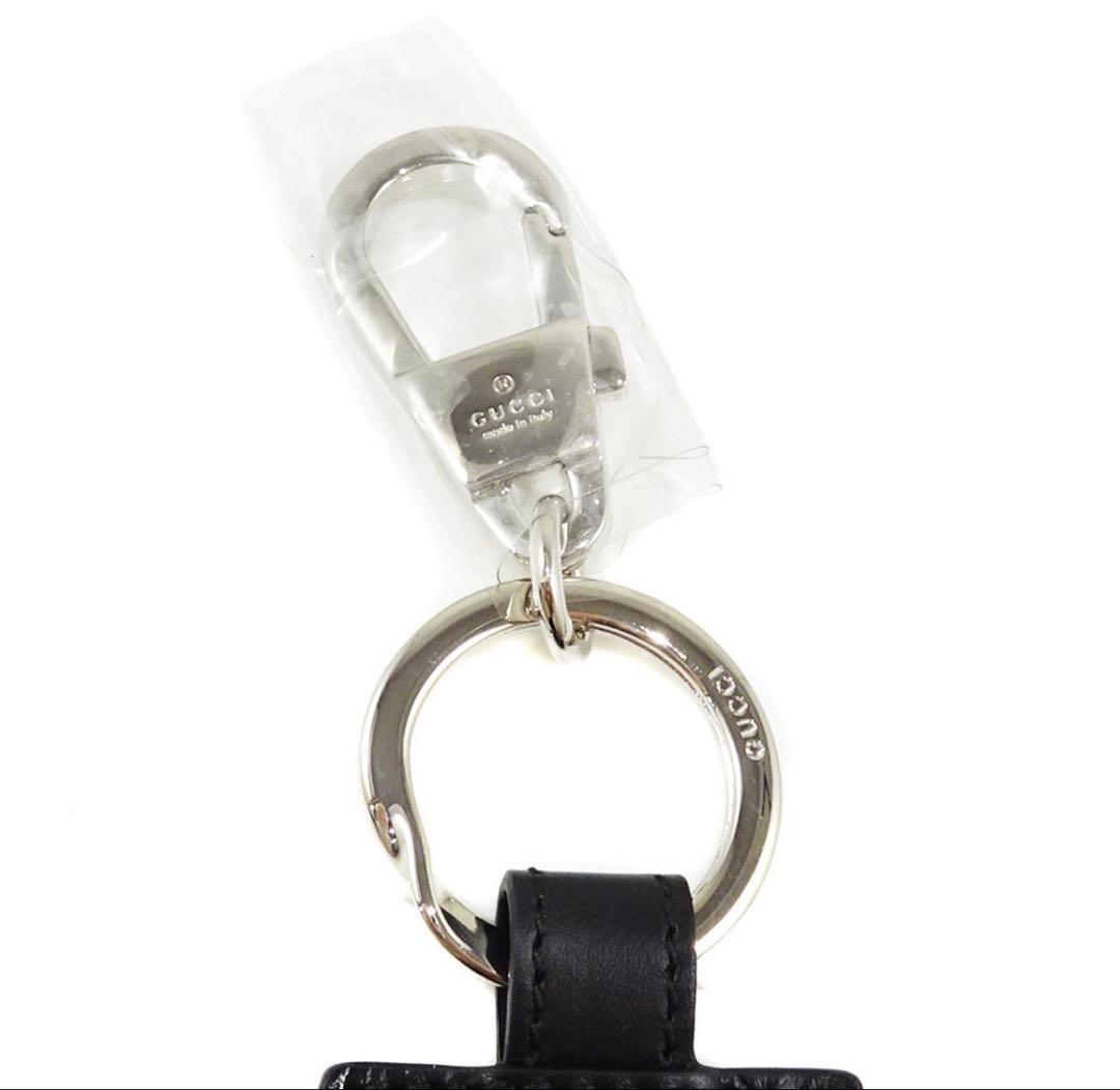 Gucci Guccissima Signature Key Holder Silver — view 4