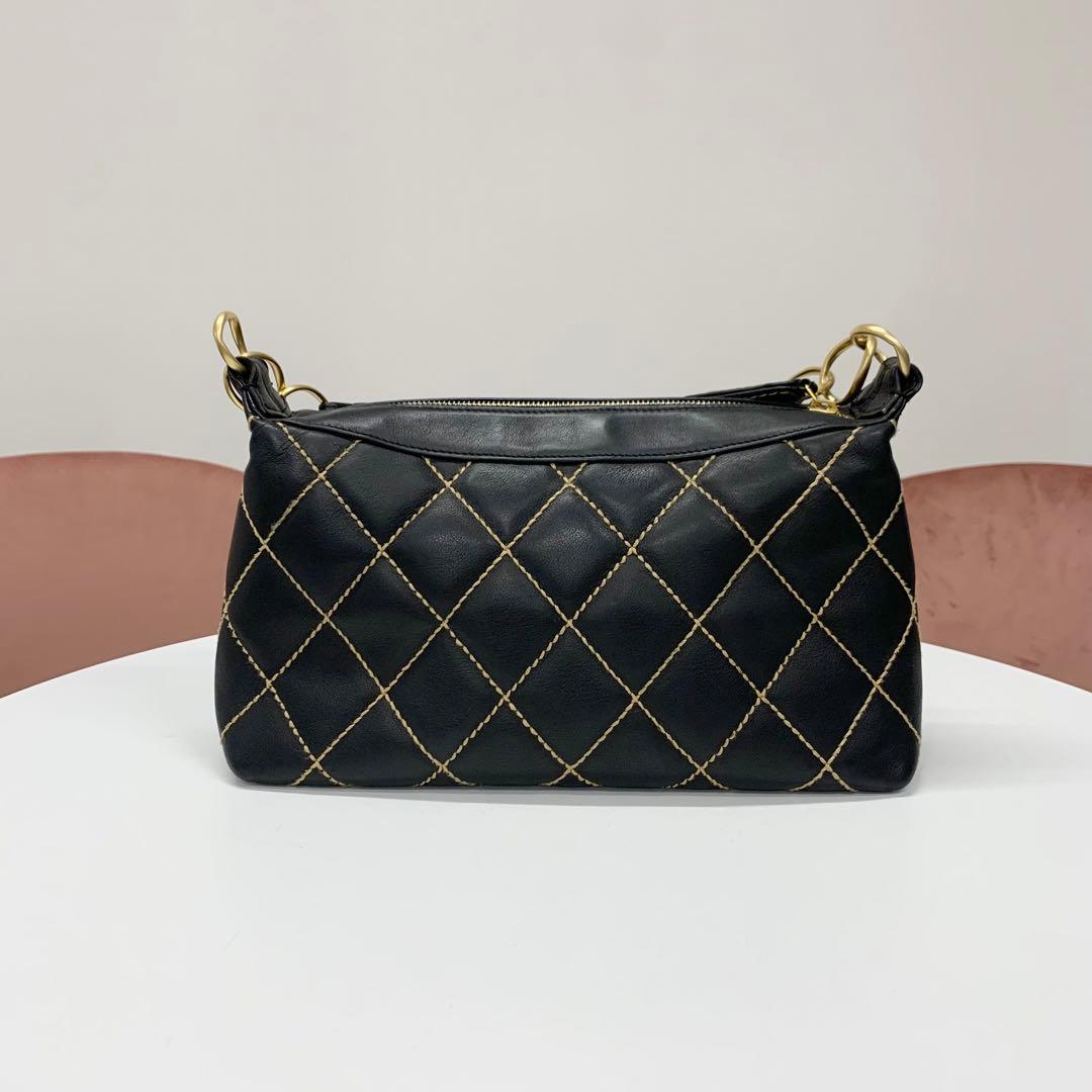 Chanel Wild Stitch CC Logo Shoulder Bag — view 3