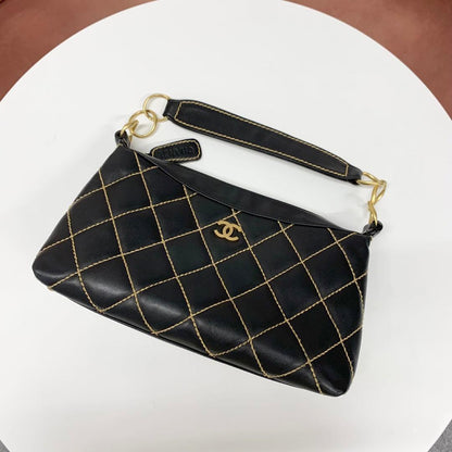 Chanel Wild Stitch CC Logo Shoulder Bag — view 5
