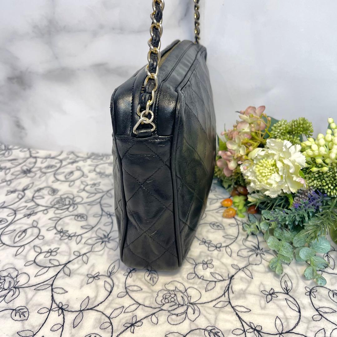 Chanel Camera Bag Quilted CC Logo Vintage — view 6