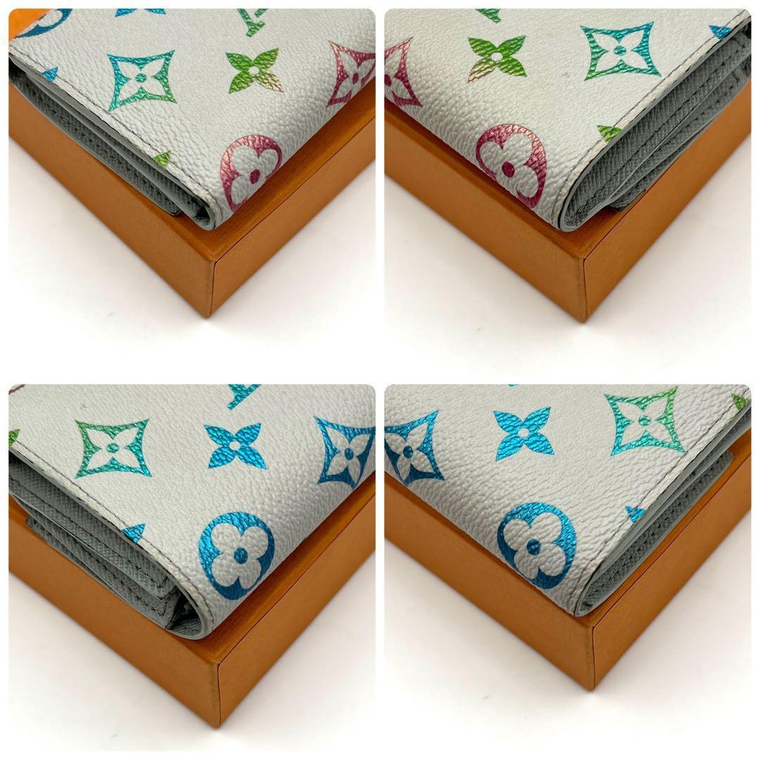 Louis Vuitton Monogram Victor Wallet Trifold Iridescent