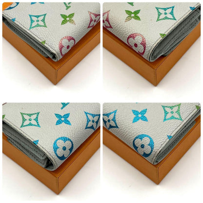 Louis Vuitton Monogram Victor Wallet Trifold Iridescent