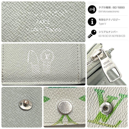 Louis Vuitton Monogram Victor Wallet Trifold Iridescent