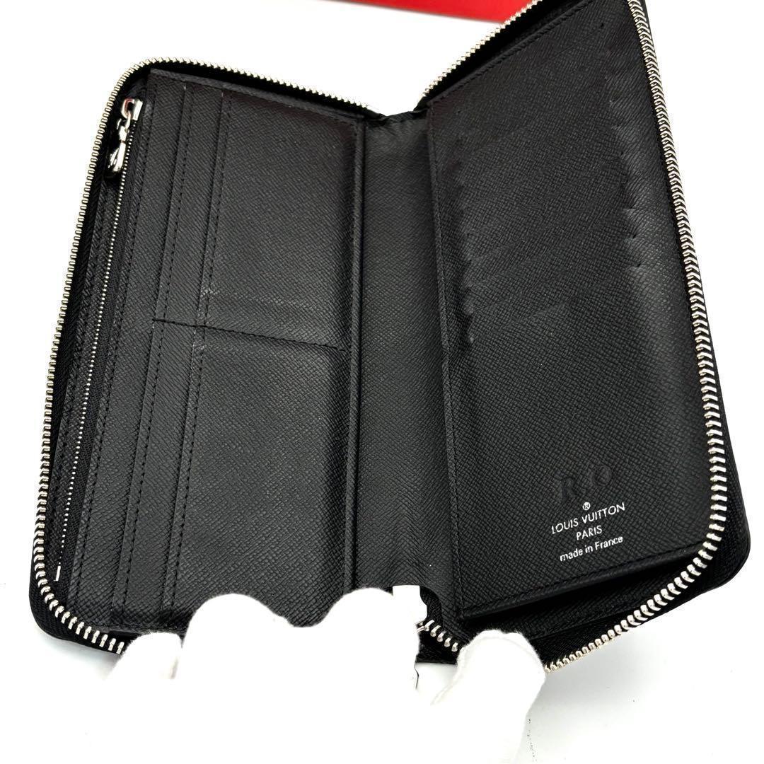 Louis Vuitton Epi Zippy Wallet Vertical Black — view 3