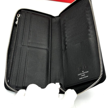 Louis Vuitton Epi Zippy Wallet Vertical Black — view 3