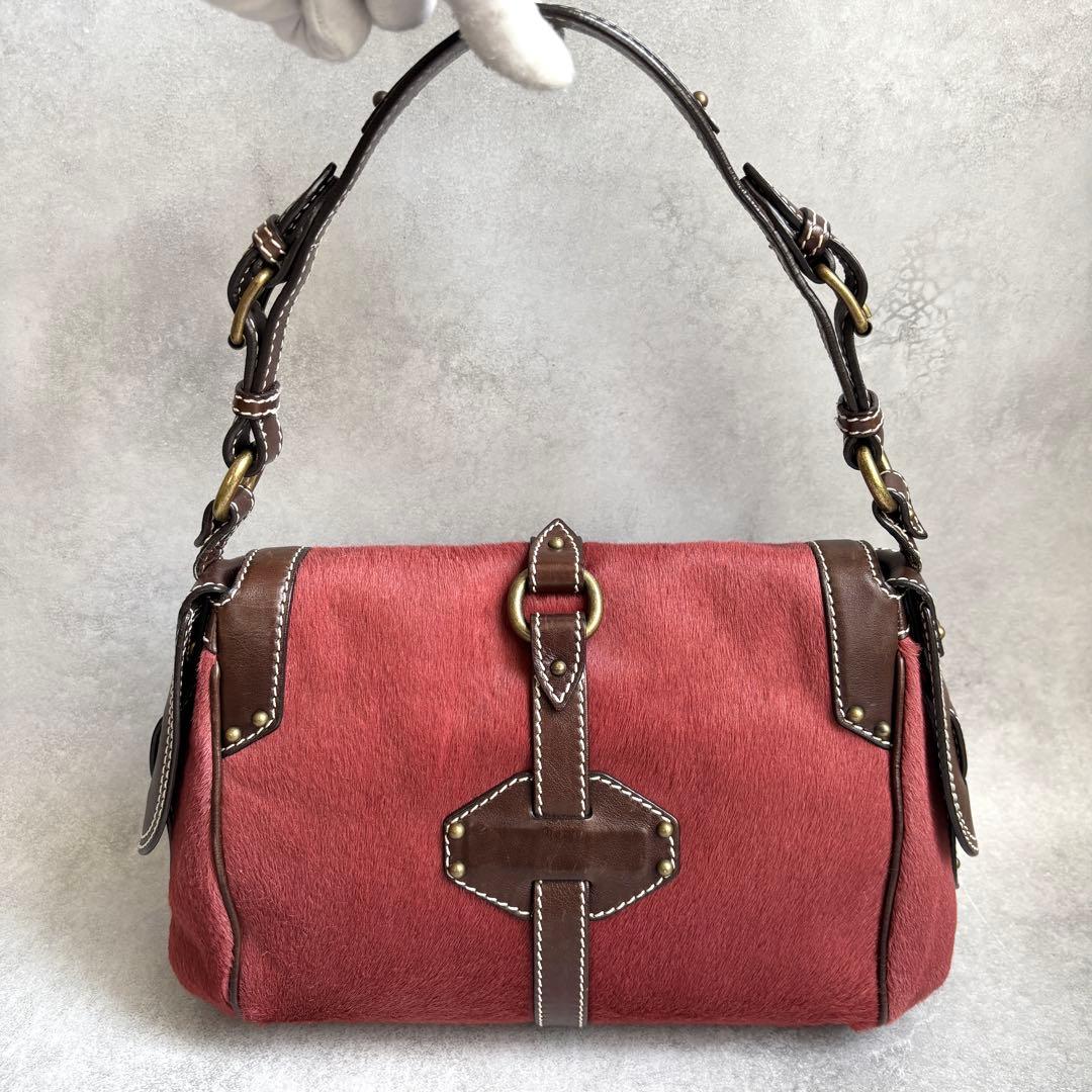 Celine Calf Hair Shoulder Bag
