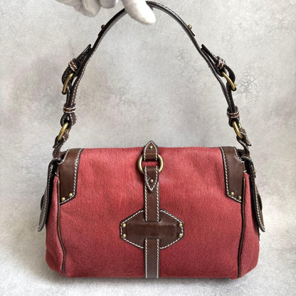 Celine Calf Hair Shoulder Bag