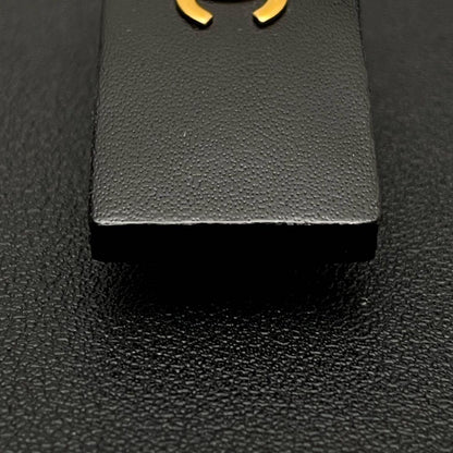 Chanel CC Logo Barrette Hair Black