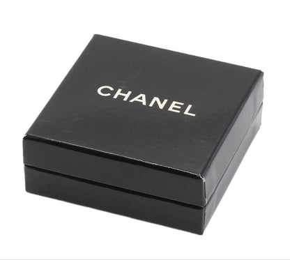 Chanel Logo Round Earrings