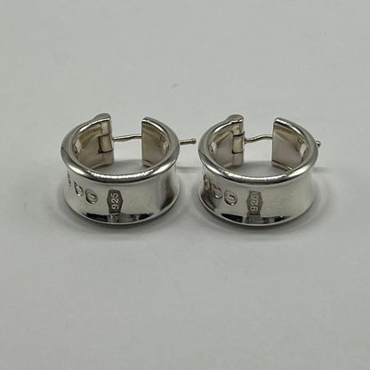 Tiffany & Co 1837 Wide Hoop Earrings — view 2