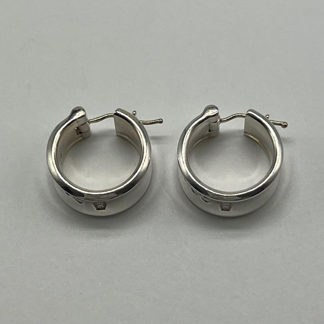 Tiffany & Co 1837 Wide Hoop Earrings — view 8