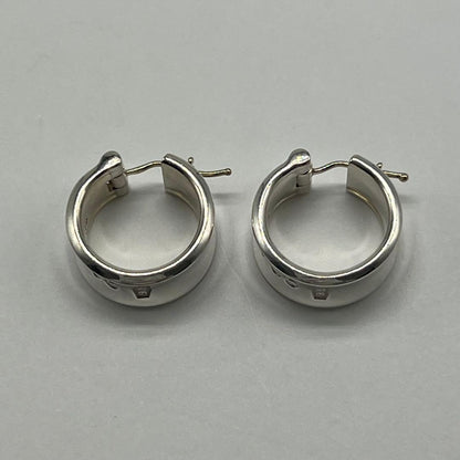 Tiffany & Co 1837 Wide Hoop Earrings — view 8